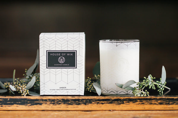 Sensual Amber Candle – HW Scents Candle Co.